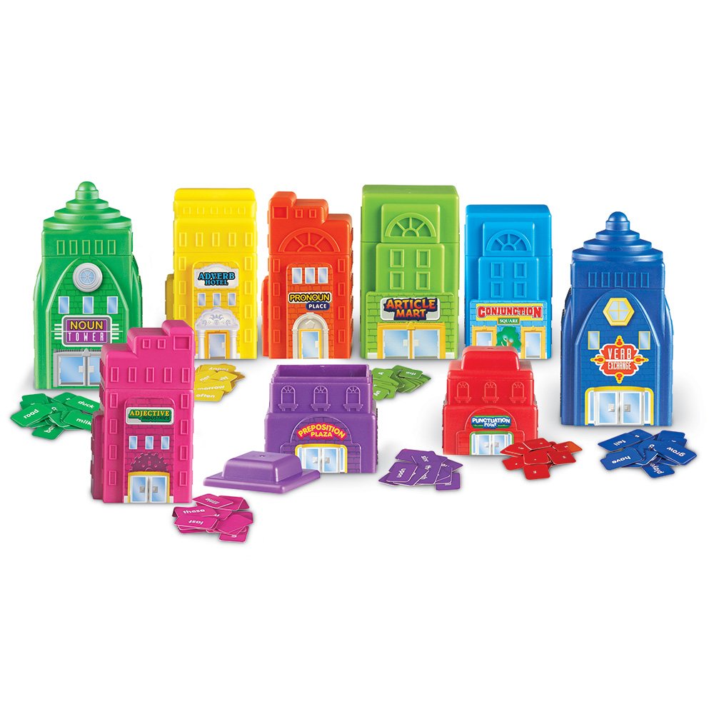 Learning Resources Sentence Buildings Parts Of Speech Activity Set Toptoy