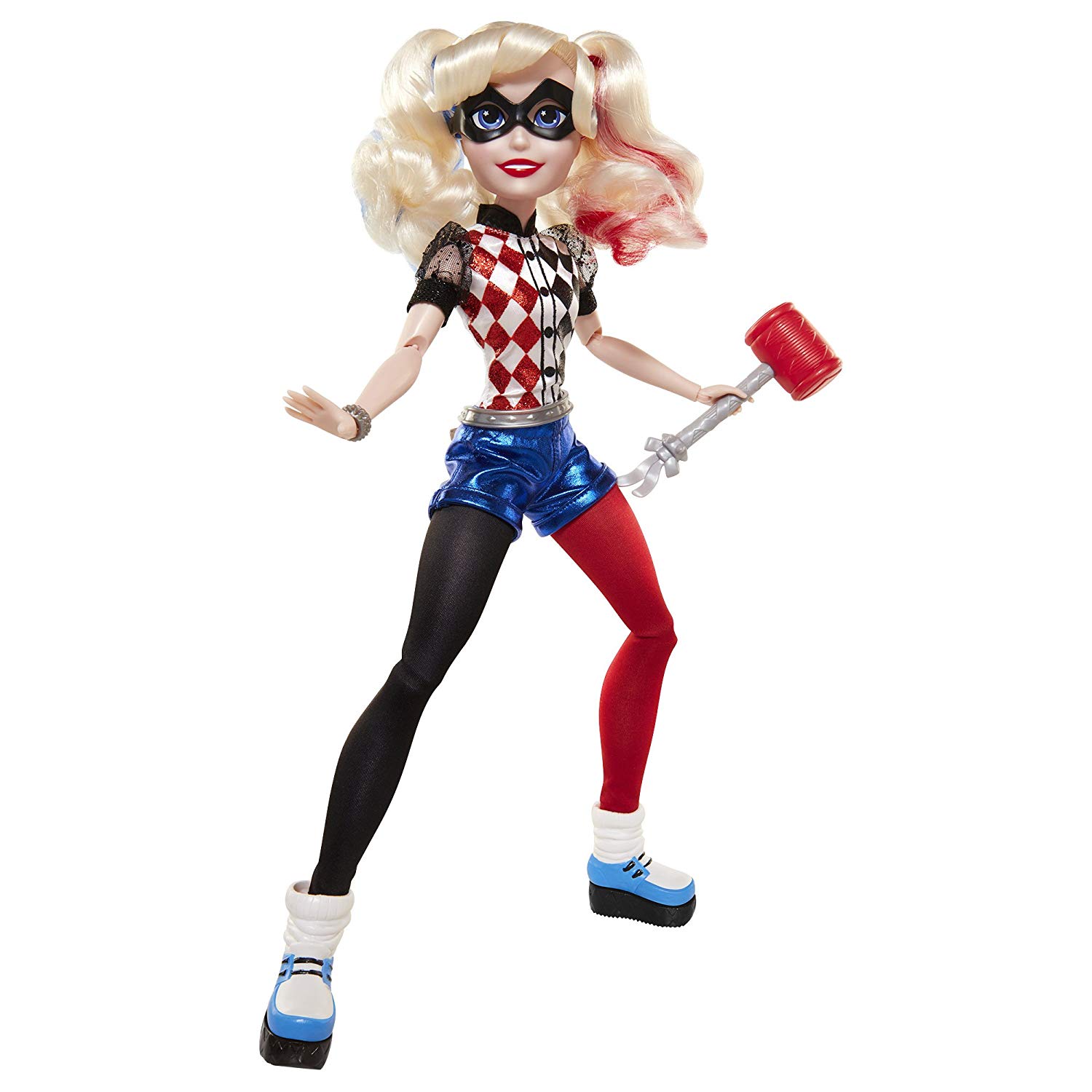 Dc Super Hero Girls Harley Quinn Action Pose Doll Toptoy