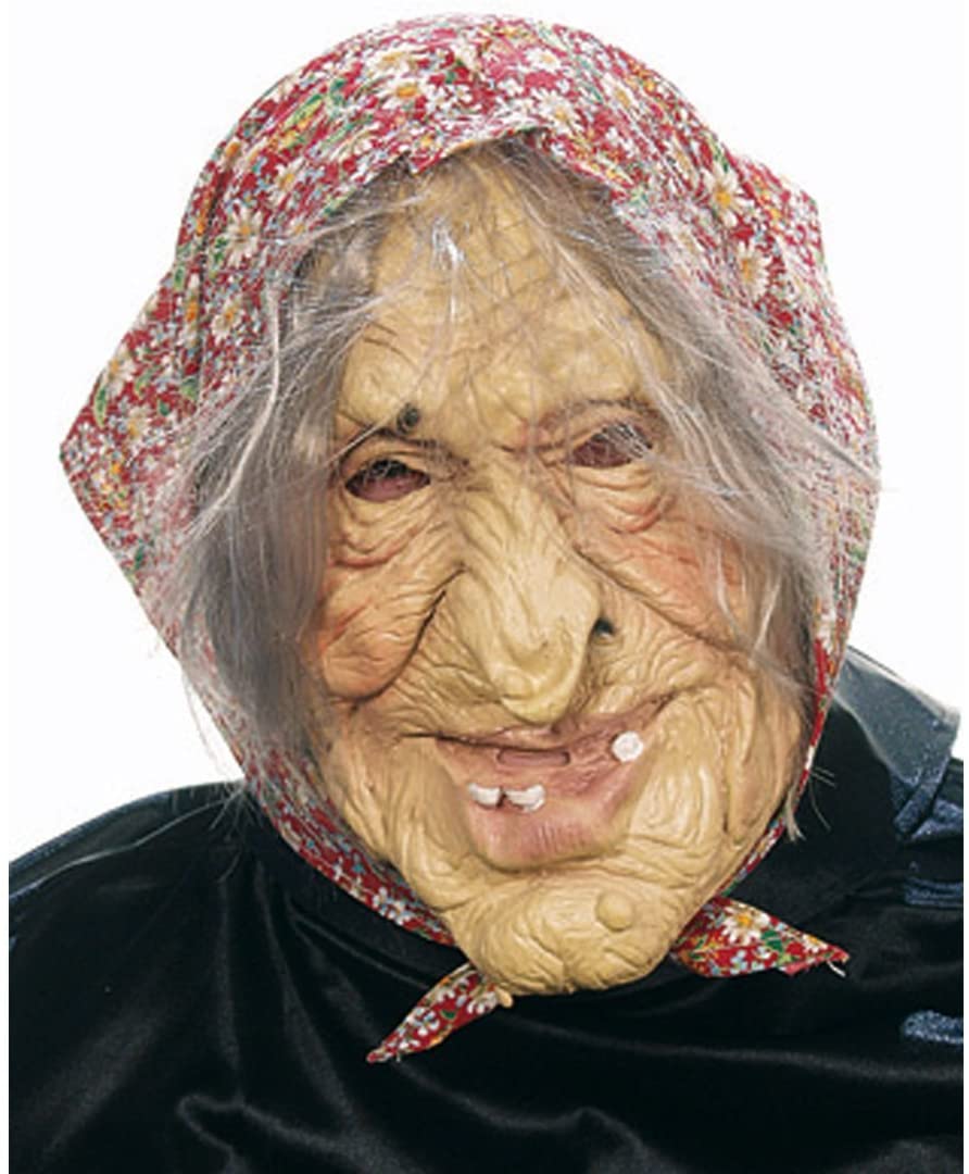 Латексная маска бабушки