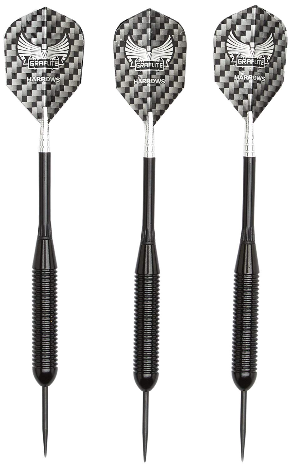 HARROWS BLACK ARROW STEELTIP DARTS TopToy