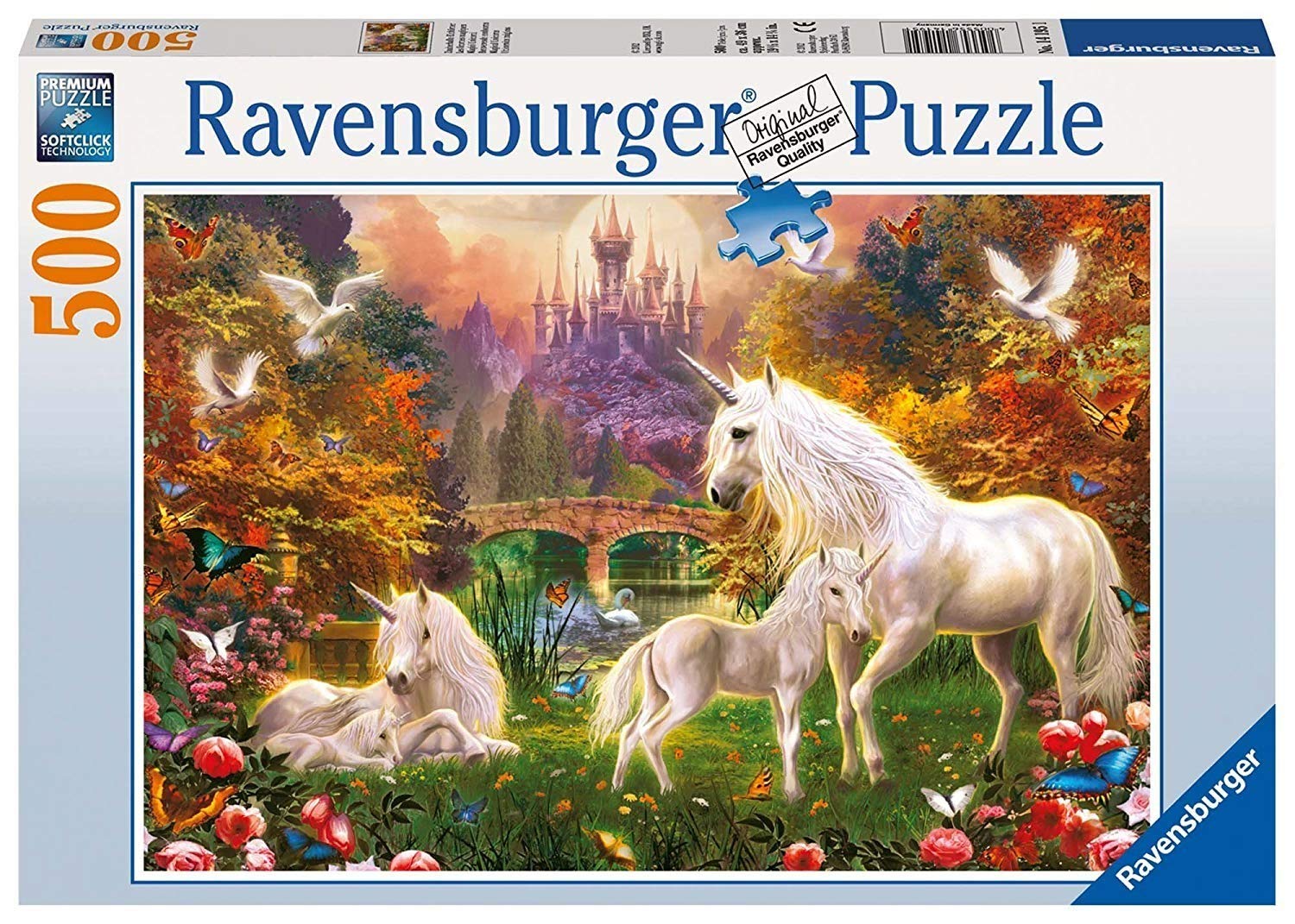 Ravensburger Magical Unicorns Jigsaw Puzzle (500 Pieces) TopToy