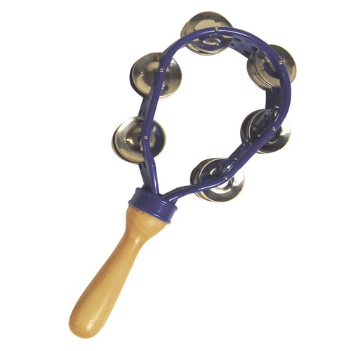 REIG Tambourine with Handle TopToy