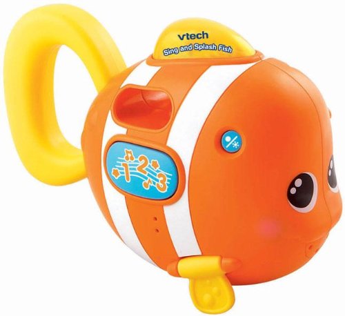 Vtech Bebé 113303 cantar y salpicaduras Fish-Naranja 