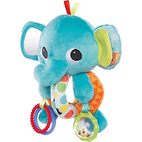 Bright Starts Explore and Cuddle Elephant Toy