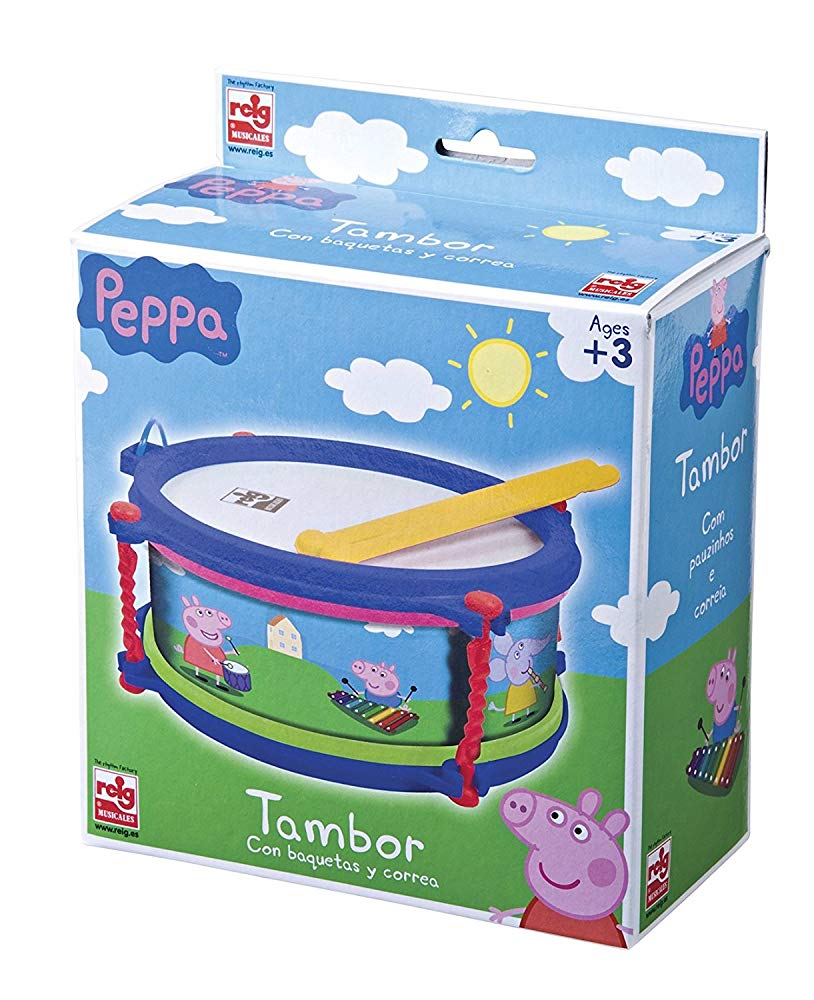 REIG 2340 Peppa Pig Drum TopToy