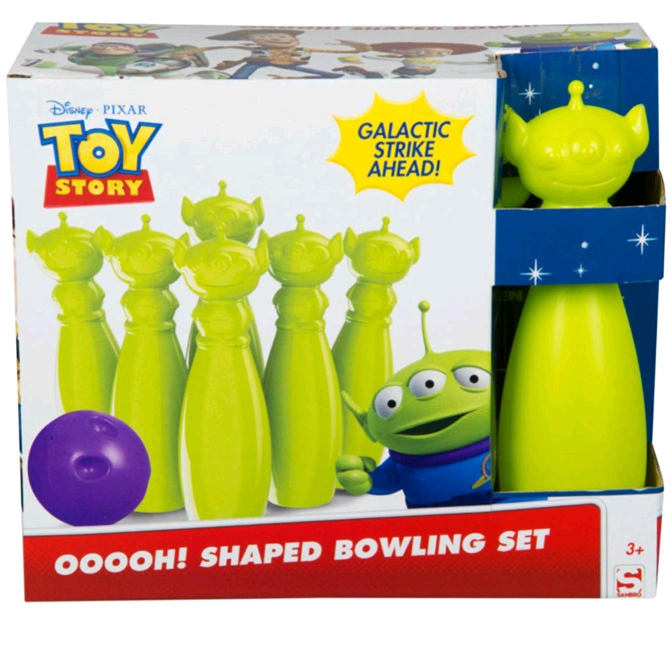 Sambro Disney Bowling Set for Kids, Featuring Aliens from Toy Story
