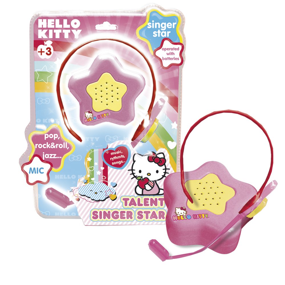 REIG Hello Kitty Headset Microphone and Speaker TopToy