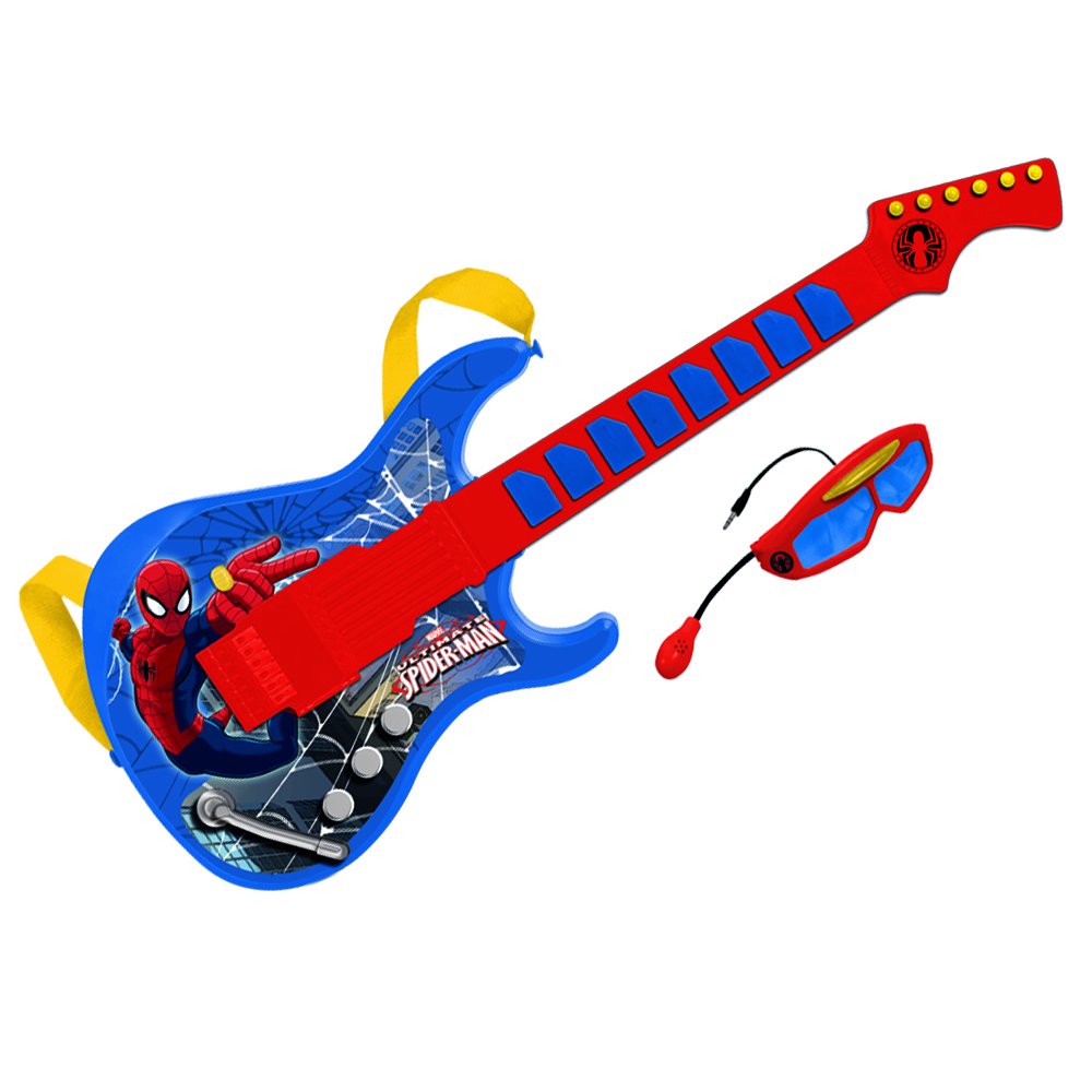 REIG Ultimate Spider-Man Guitar and Microphone Set 
