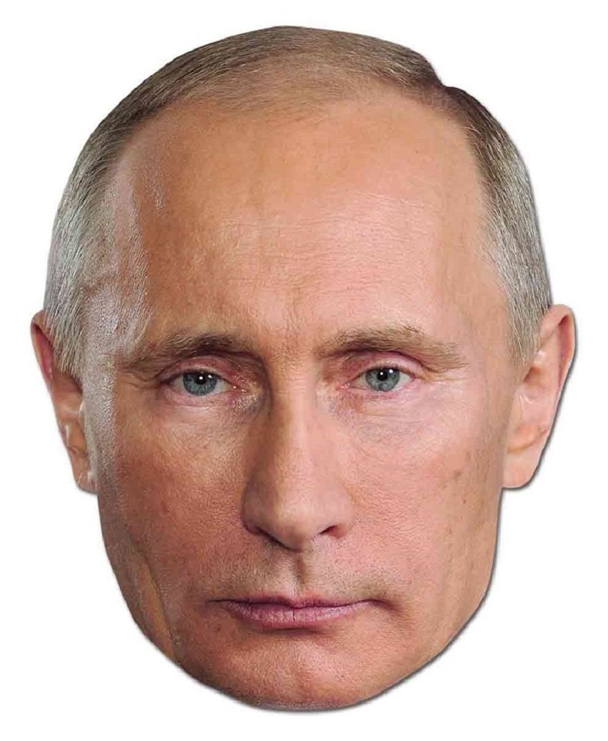estándar Star Cutouts SM255 Vladimir Putin máscara 