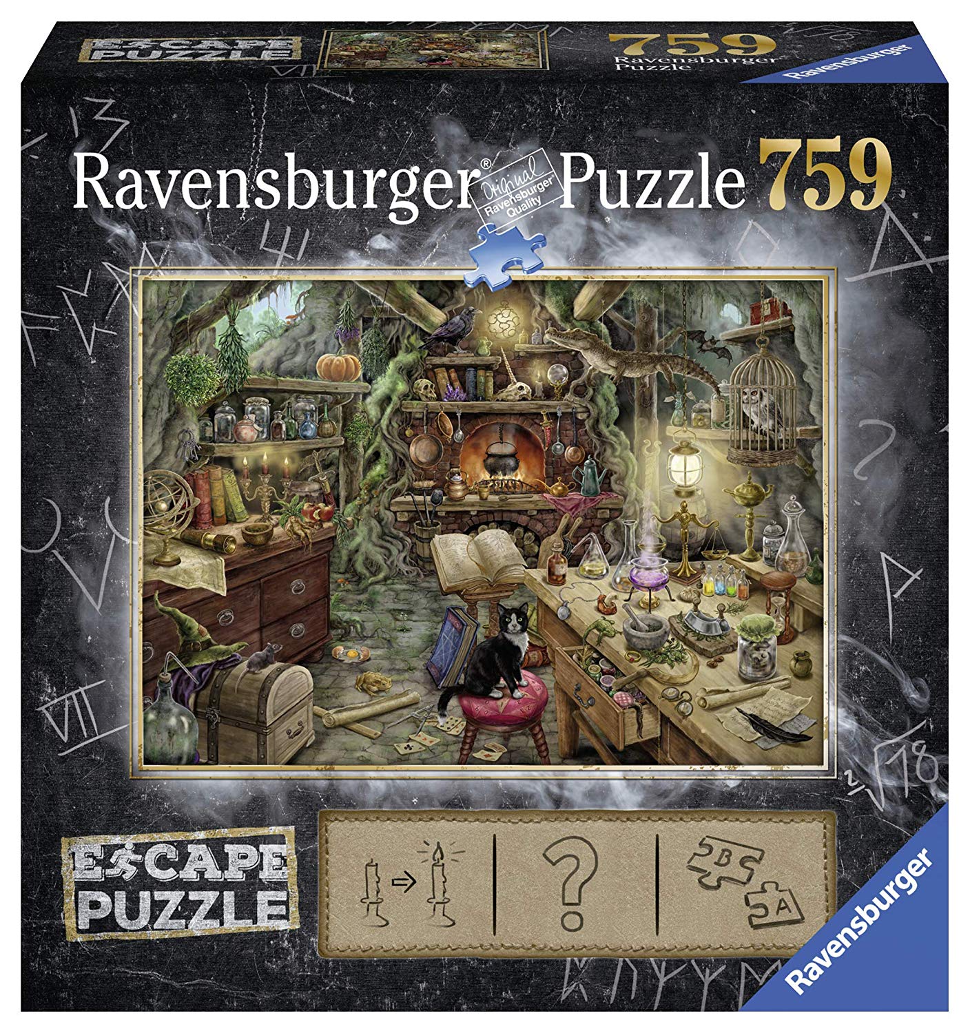 Ravensburger Escape Room Mystery Puzzle Witch’s Kitchen 759 Piece