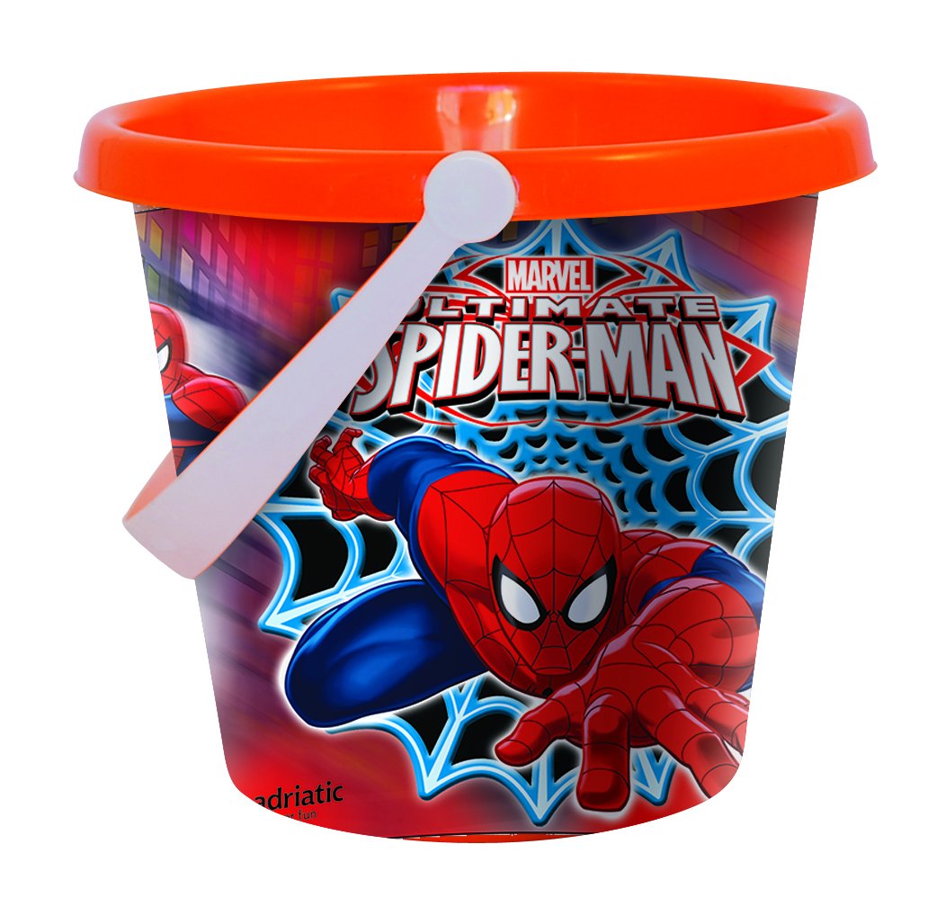 ADRIATIC 762 SpiderMan Single Bucket, 20 cm Dia, MultiColor TopToy