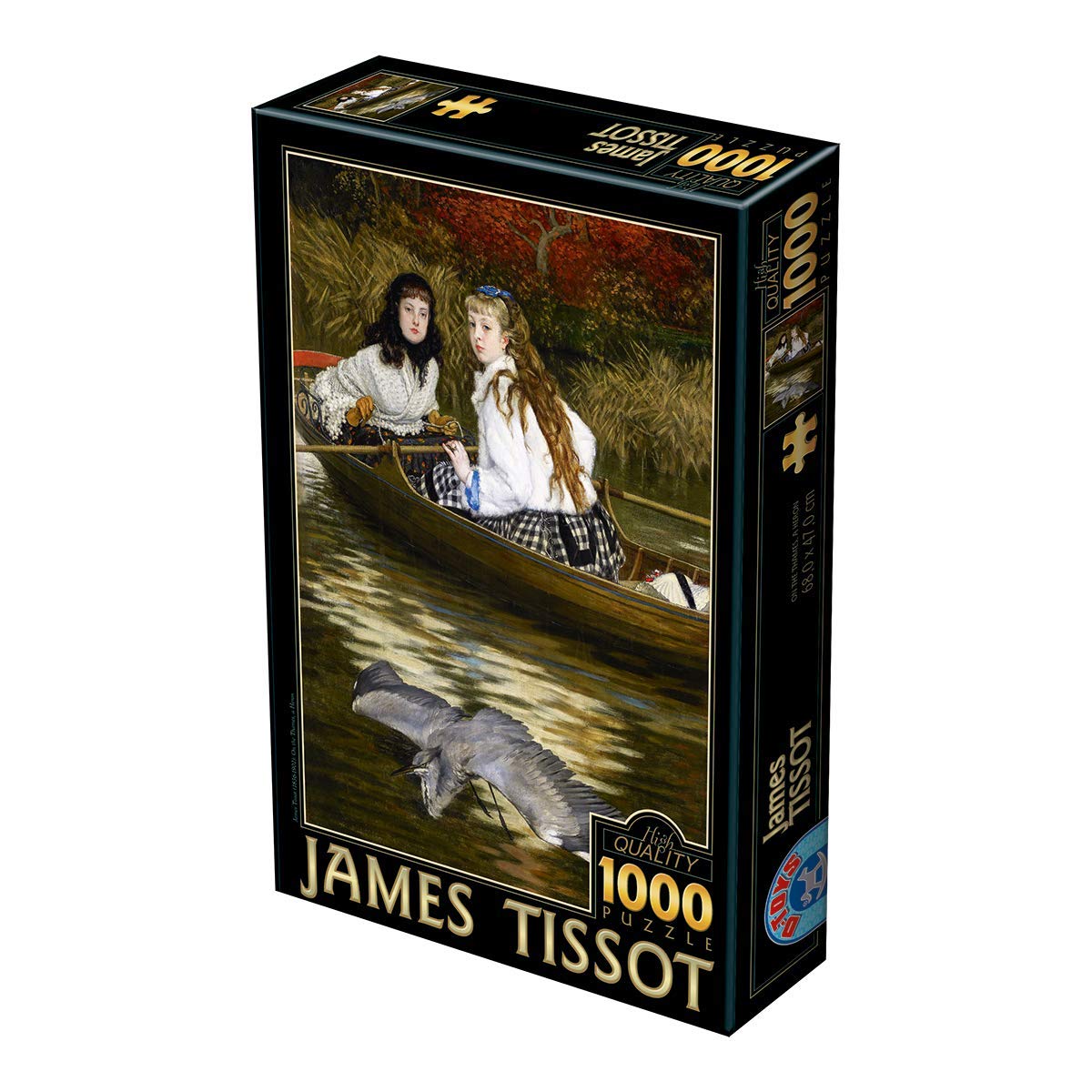 Unbekannt Toys Puzzle 1000 Pezzi – A Convales Cent Di James Tissot, 68x47 Cm