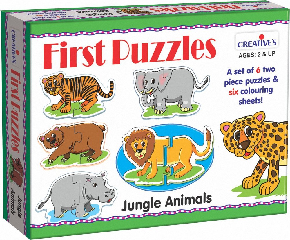 Creative Educational 0794 Jungle Animals First Puzzle – TopToy