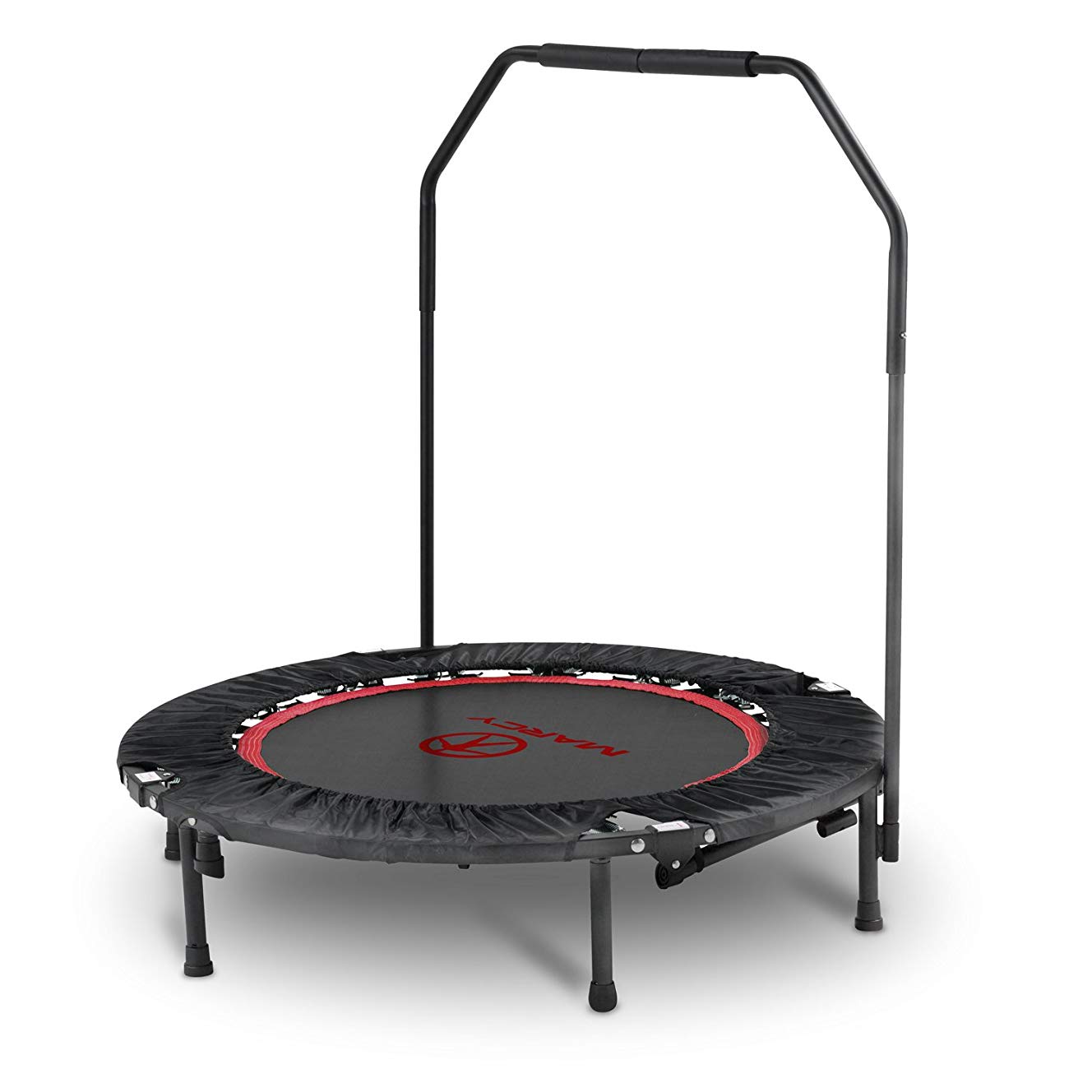 Marcy Folding Fitness Trampoline and Rebounder with Stability Bar – TopToy