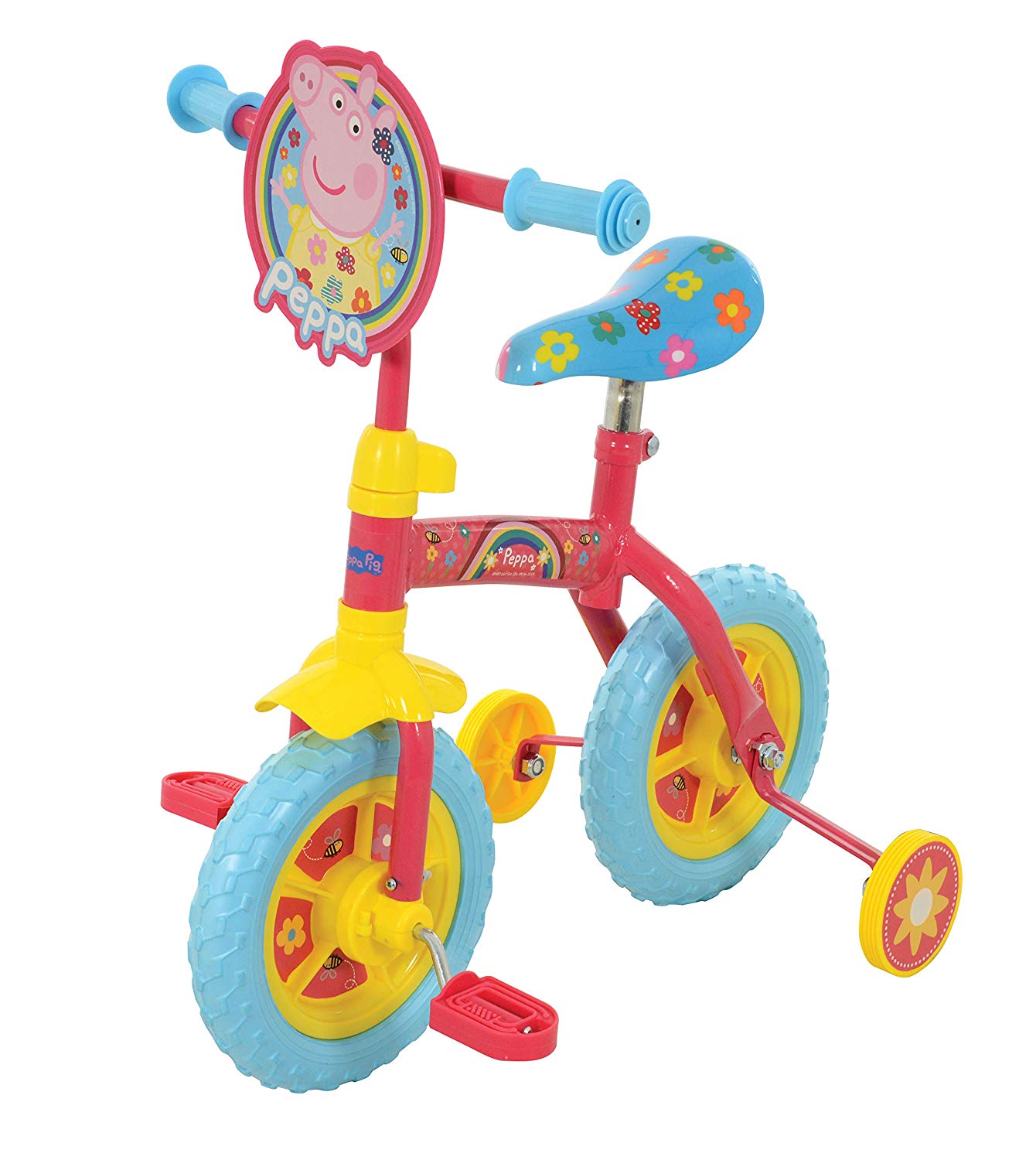 Peppa Pig M004176 2in1 10inch Bike 2 in 1 10", Pink