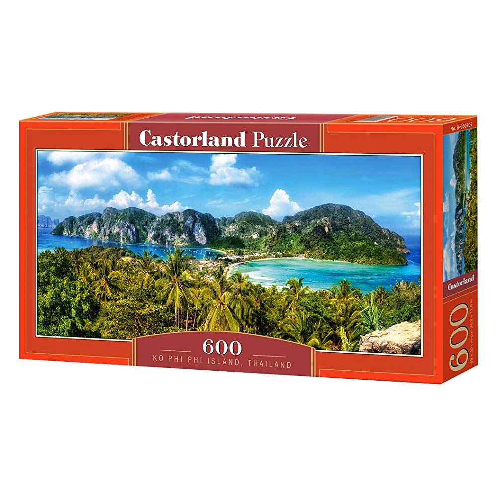 Castorland B060207 Ko Phi Island, Thailand Jigsaw Puzzle, Multicolour