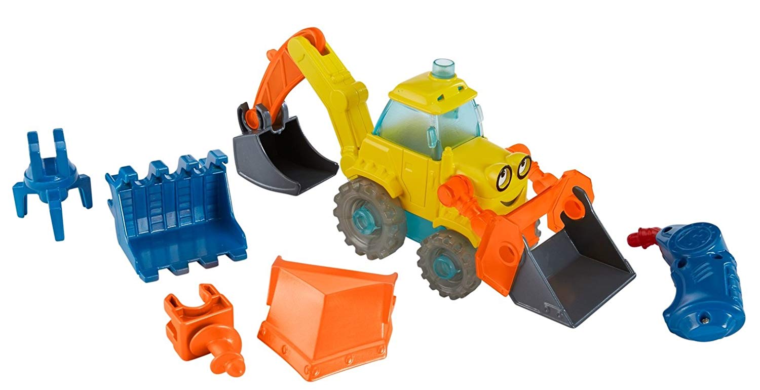 Mattel FFX69 – Bob the Builder Building Fun Baggi Preschool Game Worlds ...