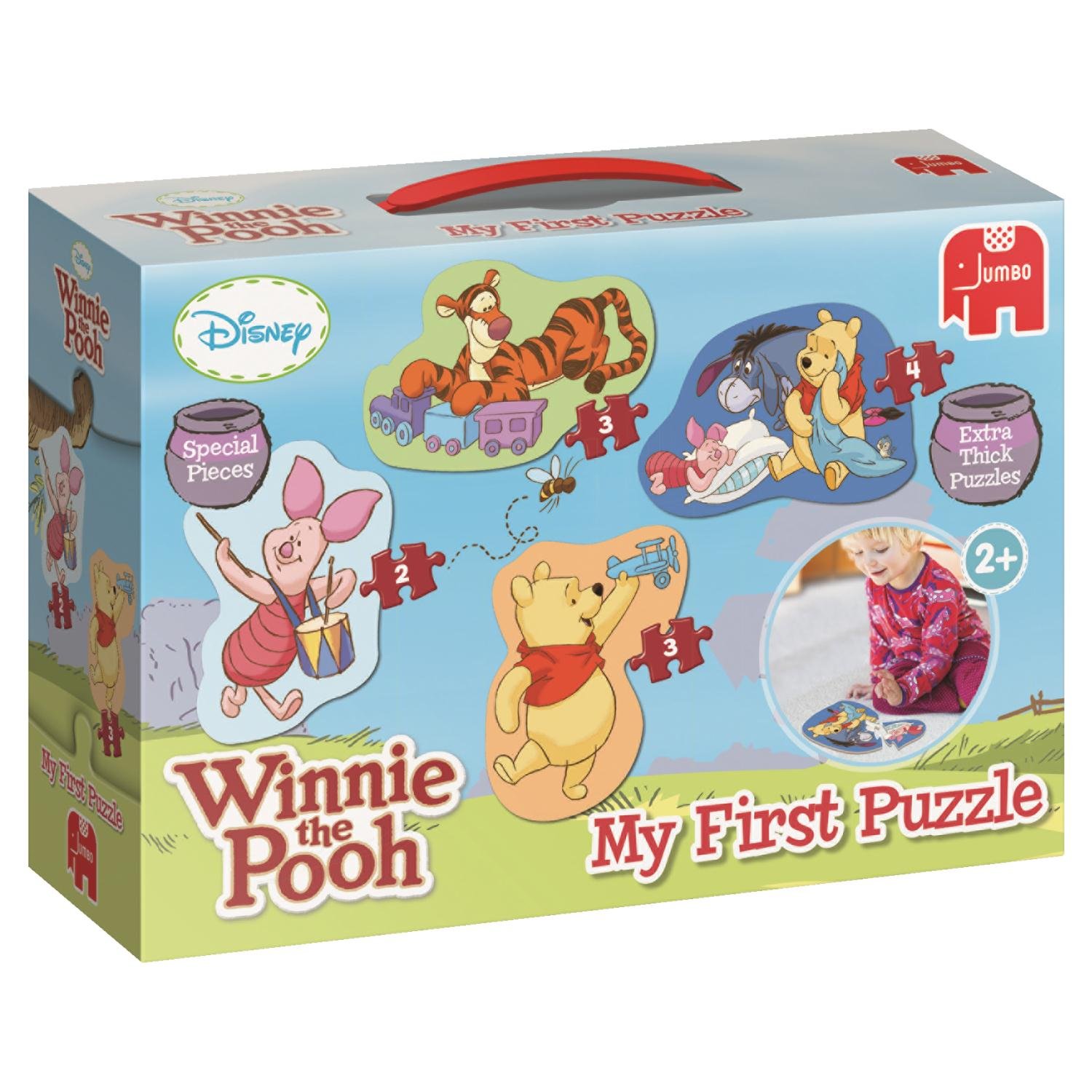 Jumbo Winnie the Pooh 19645 My First Puzzle – TopToy