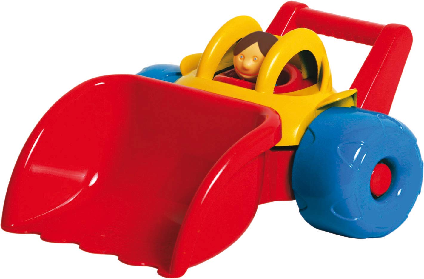 Gowi Toys Escavatore Gigante Da Guidare Per Bambini - Giocattolo Da Esterno, Casa E Spiaggia - Dai 3 Anni - Colori Vivaci, Sicuro