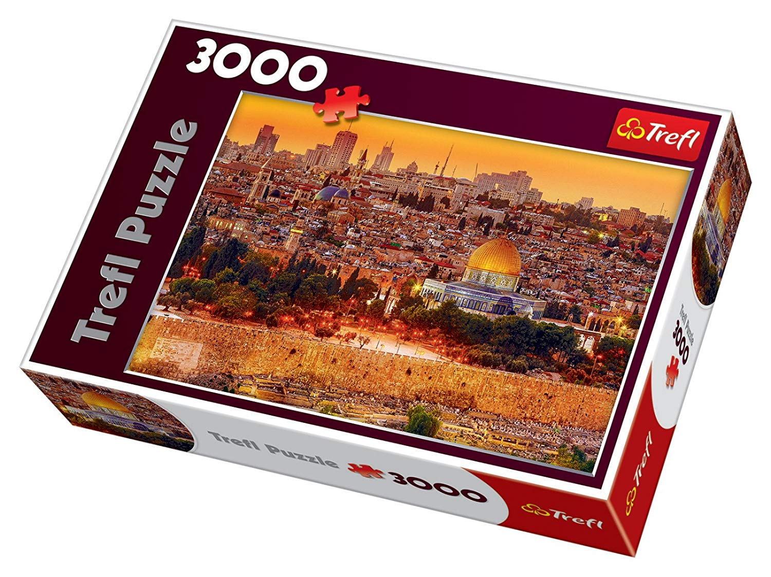 Trefl 33032 "The Roofs of Jerusalem Puzzle (3000-Piece) - Image 2