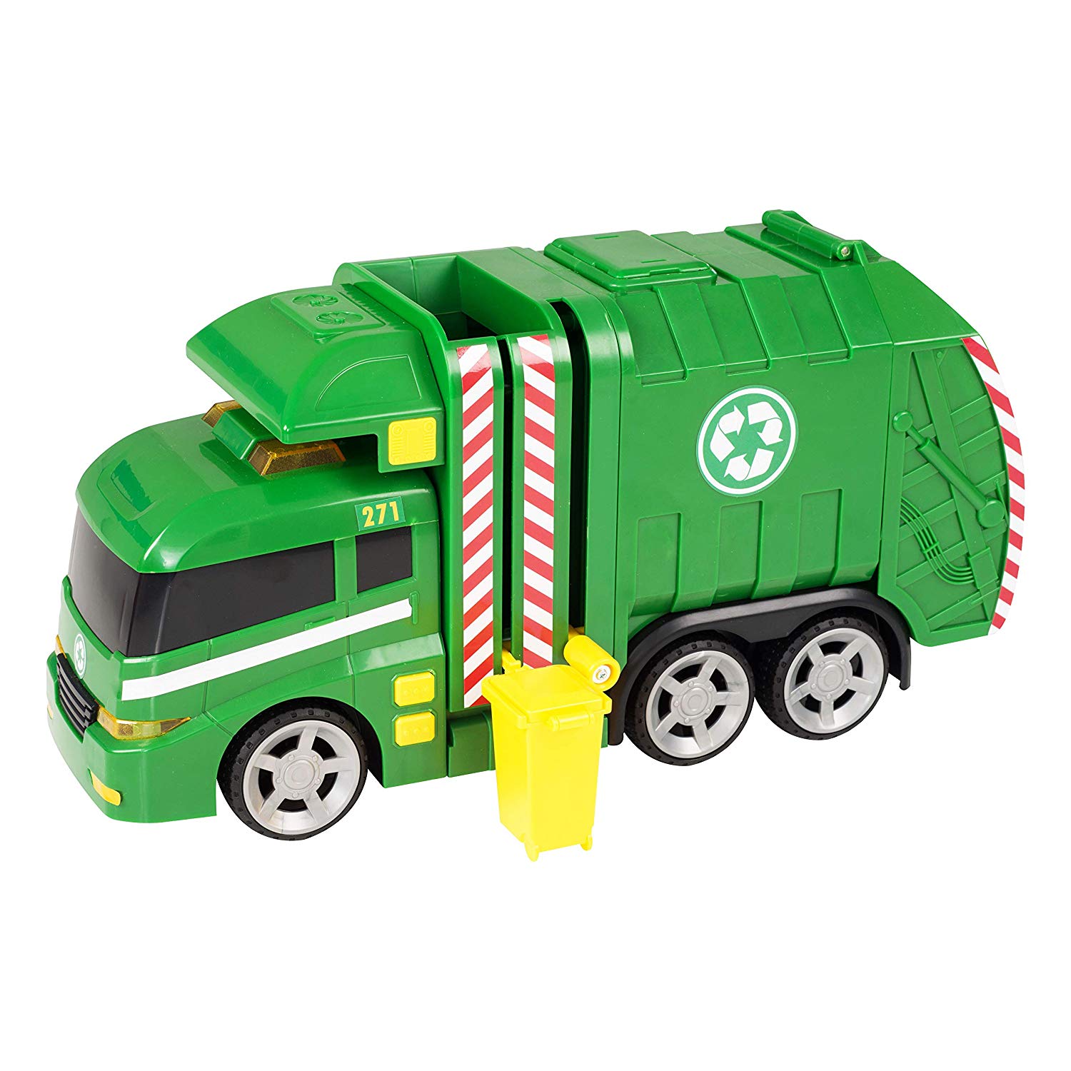 Teamsterz 1416391 Light and Sound Garbage Truck Toy 3-10 Years 
