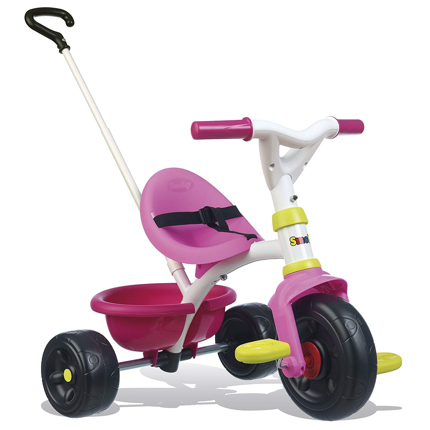 Smoby Push Along Trike with Parent Handle | Removable handle converts