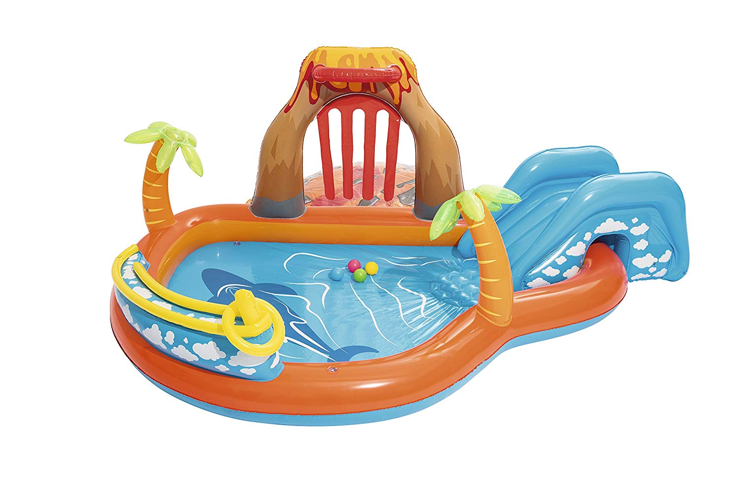 Bestway Inflatable Lava Lagoon Play Centre