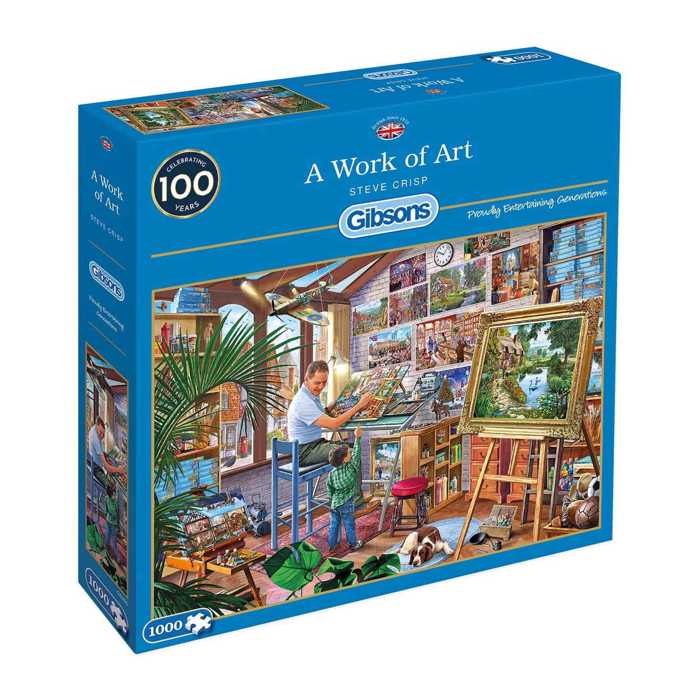 Gibsons A Work Of Art 1000 Piece Jigsaw Puzzle – TopToy