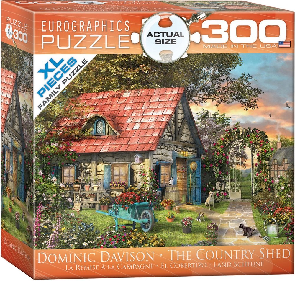 EuroGraphics 83000971 “The Country Shed Puzzle (300Piece) TopToy