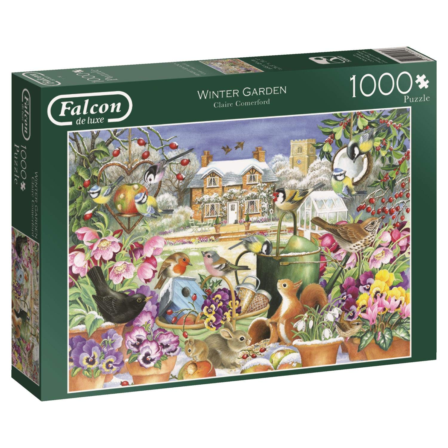 Jumbo Falcon de luxe Winter Garden Jigsaw Puzzle (1000-Piece) – TopToy