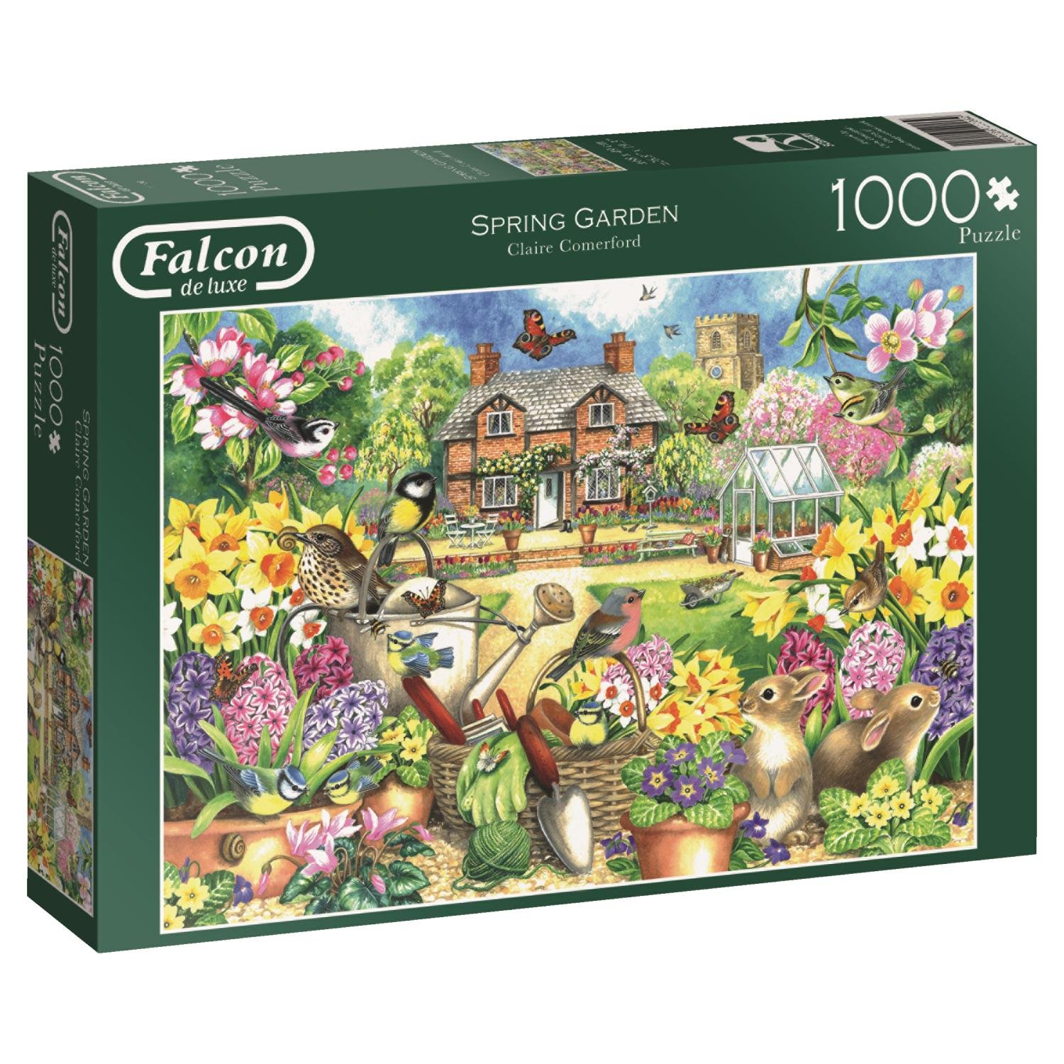 Falcon Games Spring Garden Jigsaw Puzzle (1000 Piece) Multi – TopToy