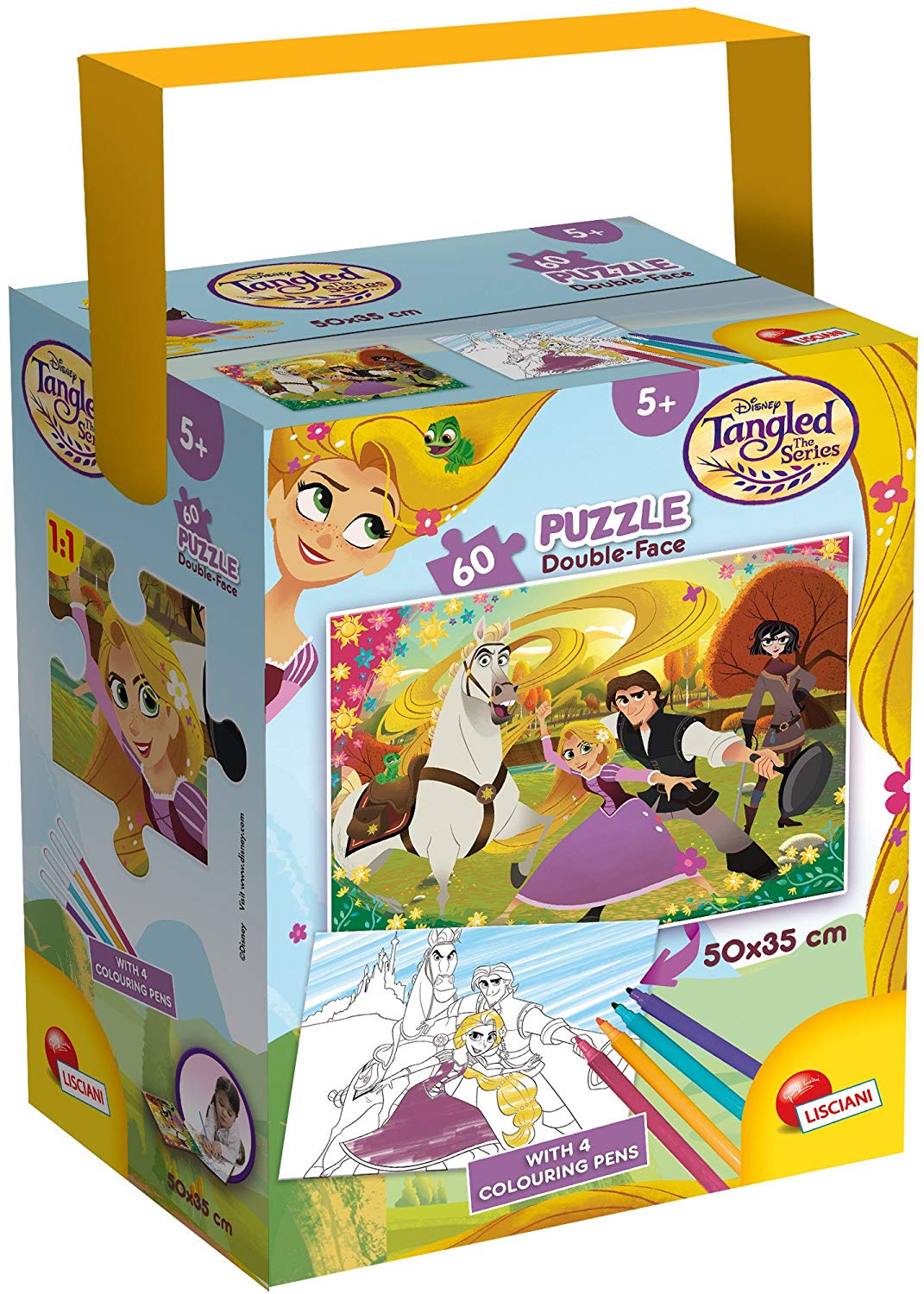 Disney 65929 Puzzle in A Tub Mini Rapunzel, Size-35 x 50 ...