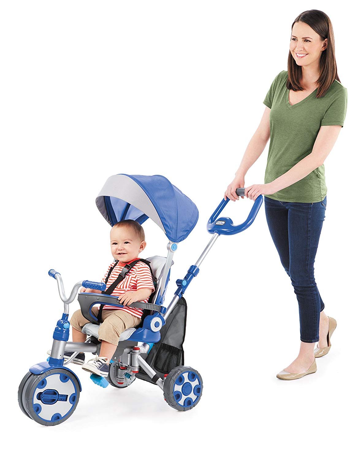 Little Tikes 643996E4 Deluxe “Fold ‘n Go” 4in1 Trike TopToy