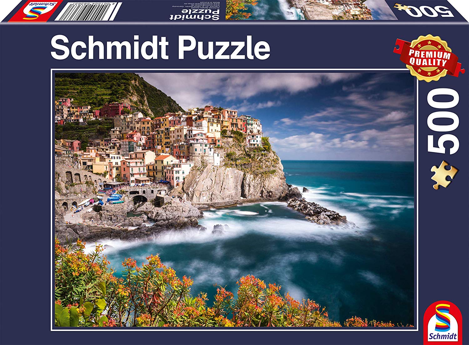Schmidt 58363 Manorola, Cinque TerreItaly Jigsaw Puzzle (500 Piece