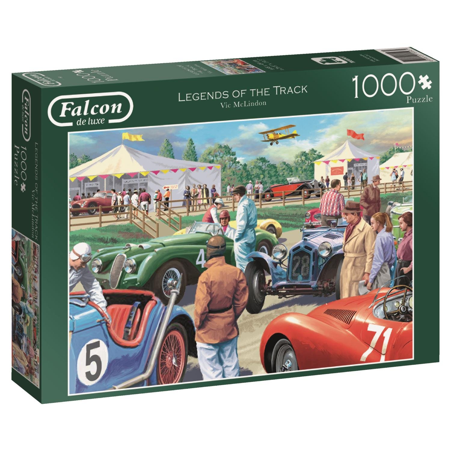 Falcon de luxe 11158 Legends of The Track Jigsaw Puzzle (1000-Piece ...