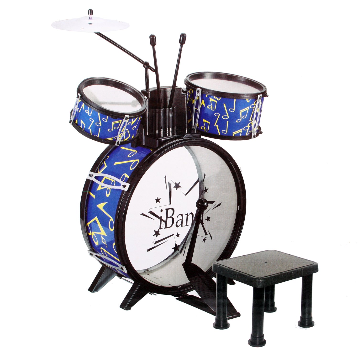 Speel Goed S0192/68028B Drum Set with Stool TopToy