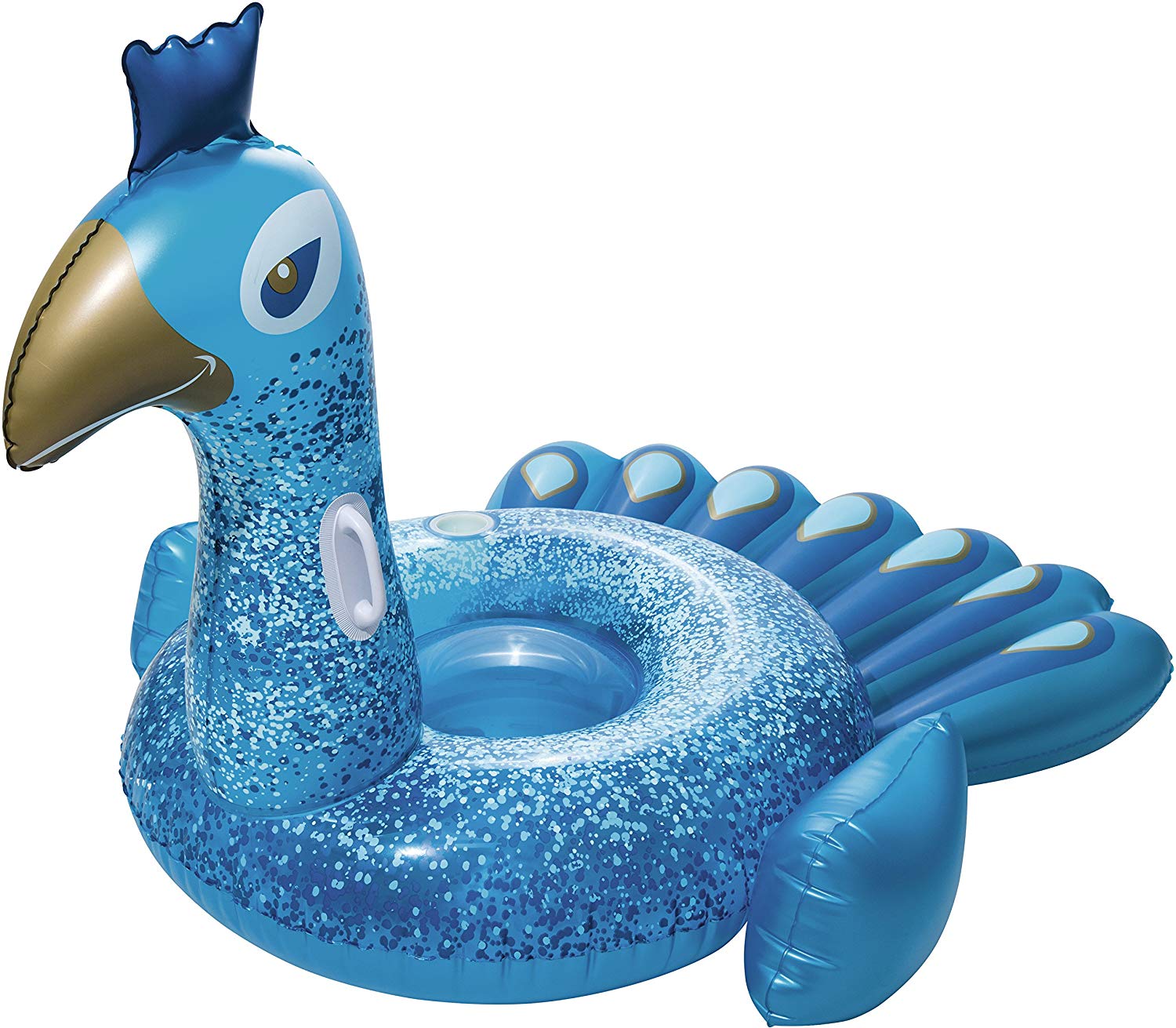 Bestway Inflatable Ride On Pretty Peacock Pool Float Lilo