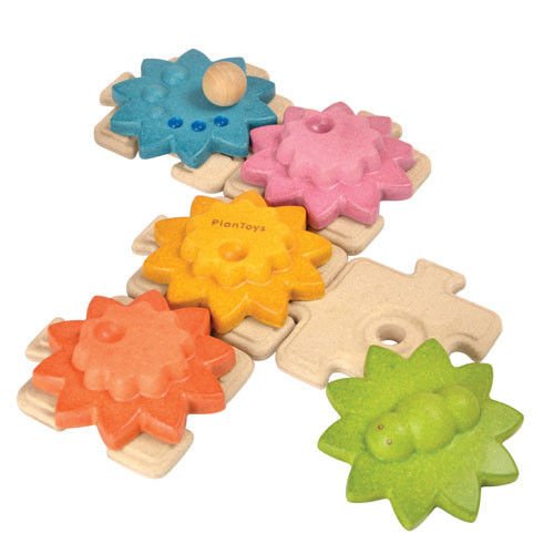 Plan Toys Gears and Puzzles TopToy