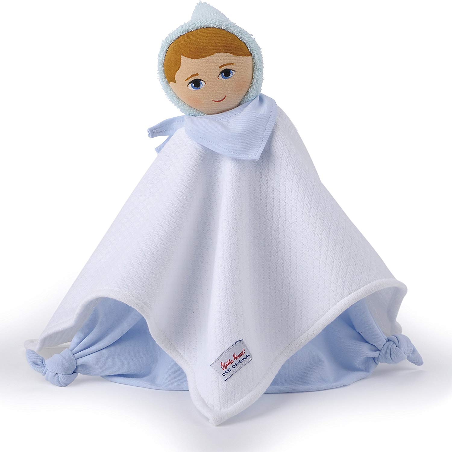 Käthe Kruse 0174259 Classic Doll Blanket, Turquoise/Blue TopToy