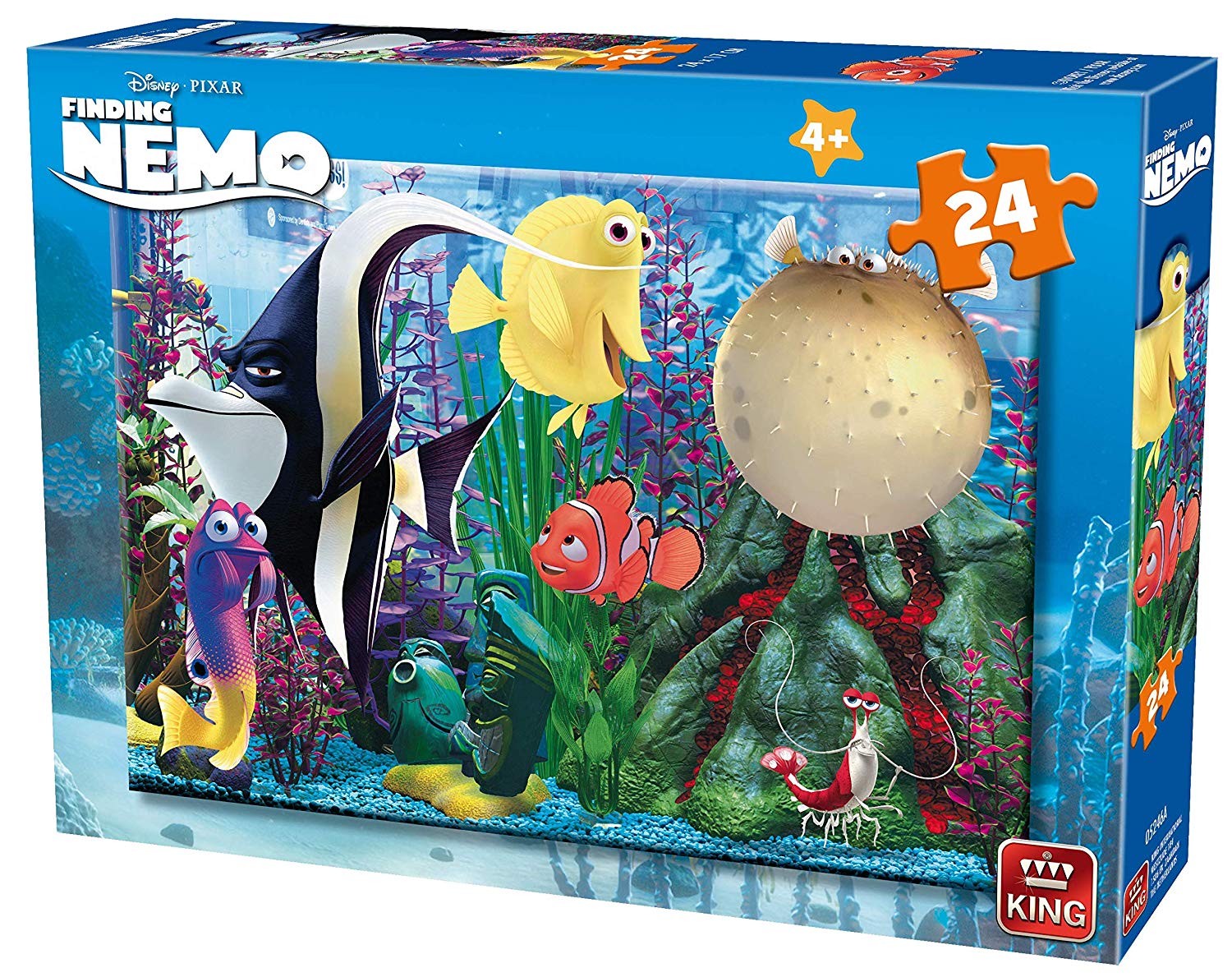 King 5246 Jigsaw Puzzle 24 Pieces, MultiColour TopToy