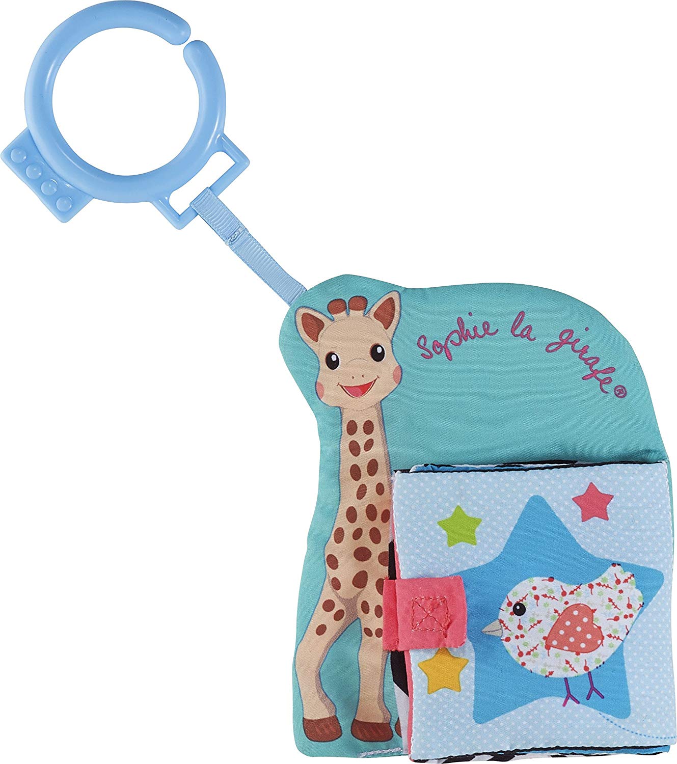 Sophie la girafe Clip-on Book Baby Activity and Development Toy