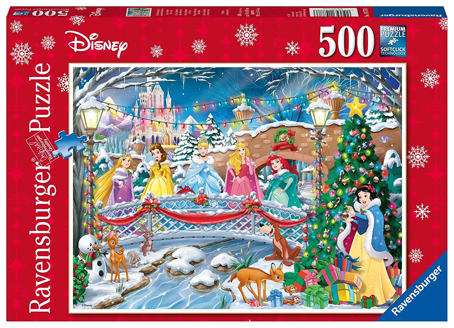 verwijderen Concessie inzet Ravensburger Disney Princess Christmas Celebrations 500pc Jigsaw Puzzle –  TopToy
