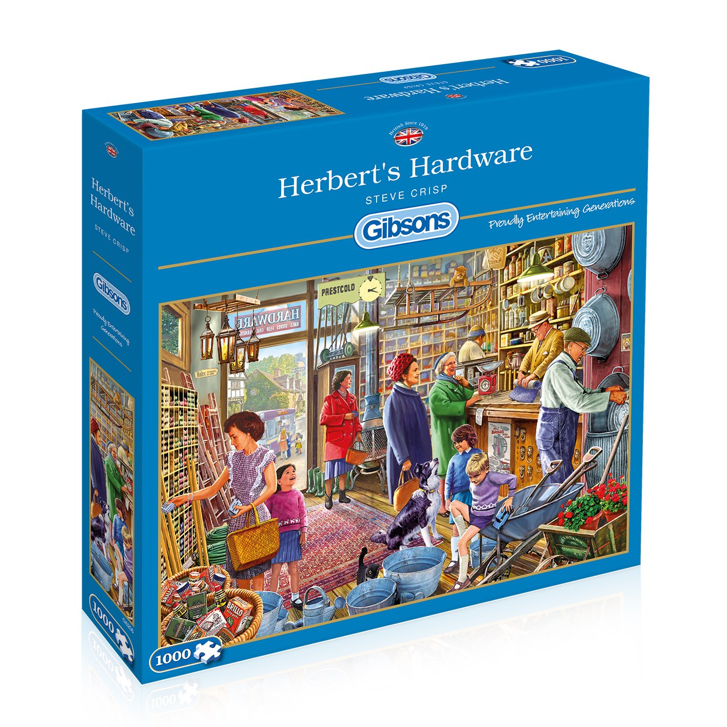 Gibsons Herbert’s Hardware Jigsaw Puzzle, 1000 piece TopToy