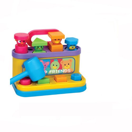Fun Time Pop-Up Friends – Hammer-Spiel Mit Formsortierer Für Kinder Ab 18 Monaten