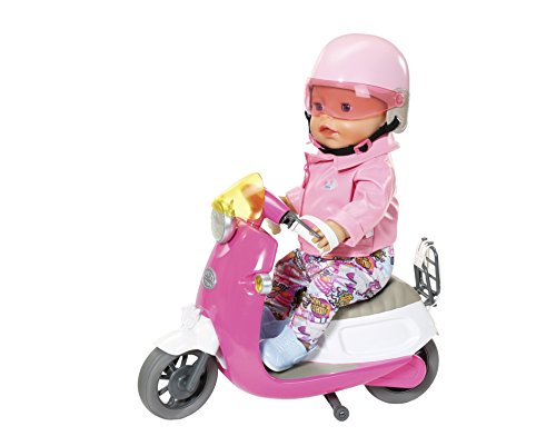 Pensioneret medarbejder modul BABY born 825914 City Scooter Helmet Nurturing Dolls, Pink – TopToy