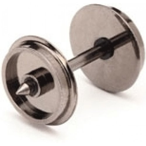 Hornby R8096 10 Set Disc Wheels/ Axles 00 Gauge Wheels & Couplings Accessory - Image 3