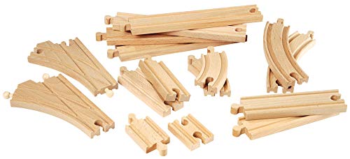 BRIO World Expansion Pack - Intermediate Wooden Train Track for Kids Age 3 Years Up - Compatible with all BRIO Railway Sets & Accessories - Image 2
