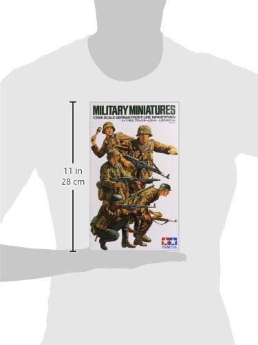 Tamiya 300035196 – 1:35 WWII Figurine Set German Infantry Soldiers (5) - Image 2
