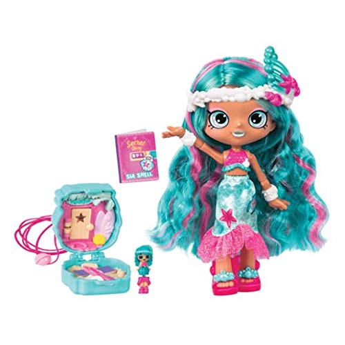 Shopkins HPKD4100 Shoppies Lil' Secrets Sia Shells Doll Playset