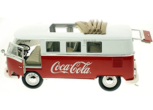 Coca-Cola 1:18 Scale 1962 Volkswagen Mini Bus Die Cast Collectors Model ...